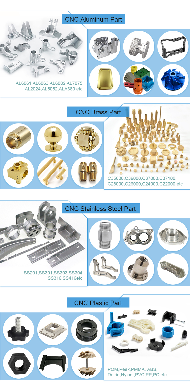 Custom Precision Bike Parts CNC Stainless Steel Aluminum Prototype Service Manufacture