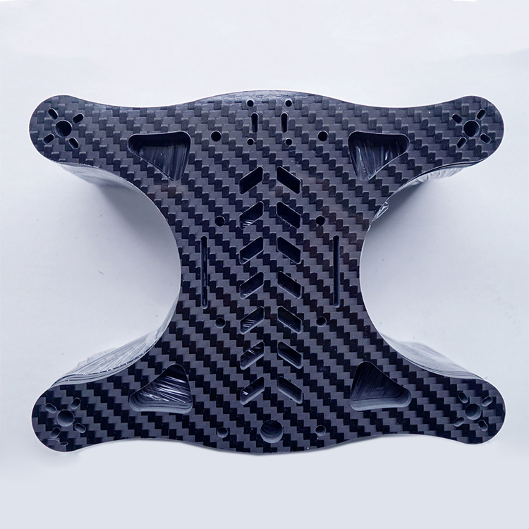 custom cnc machining cutting carbon fiber prototype