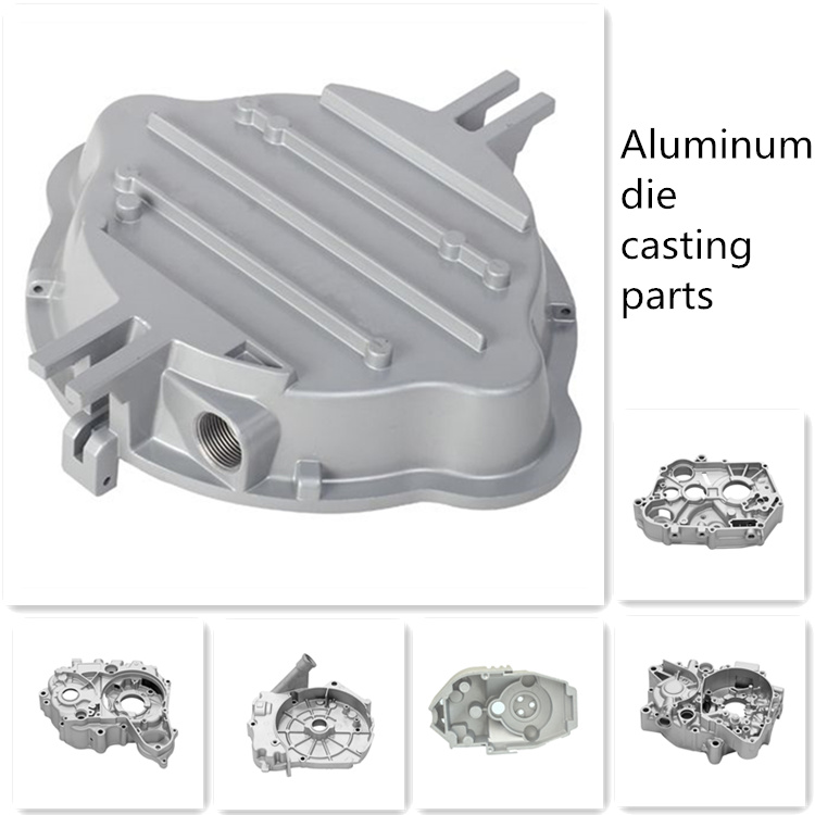 High pressure A380 A356 aluminium die casting engine cover for new energy auto