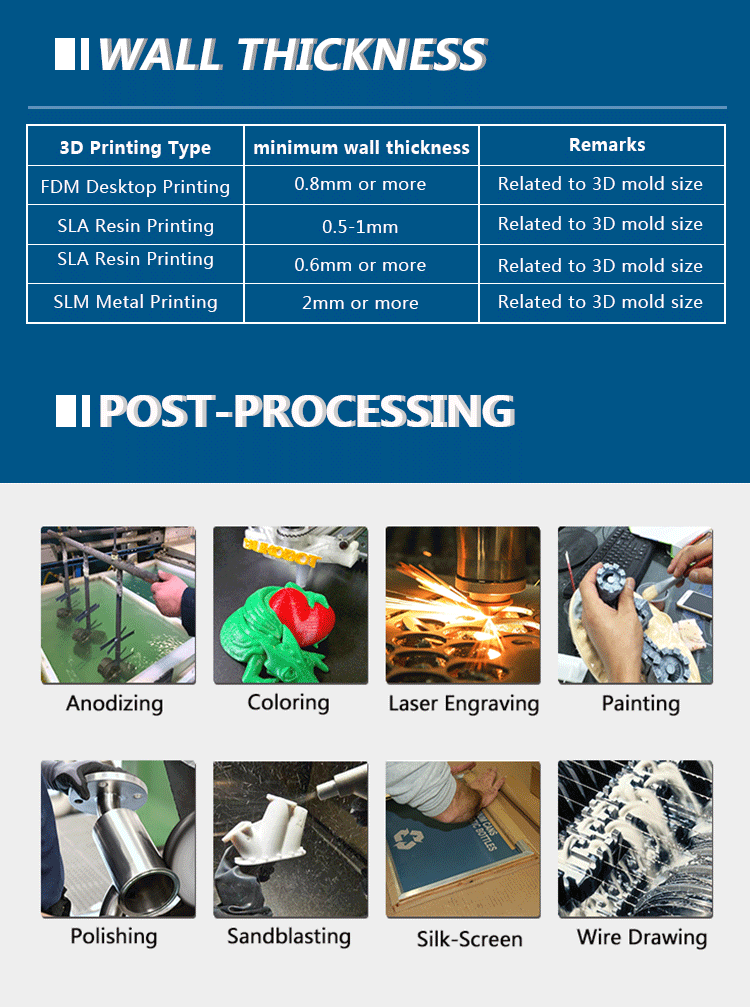 oem stainless steel aluminum machining titanium rapid prototyping metal 3d printing supplies companies sla sls slm fdm prototype